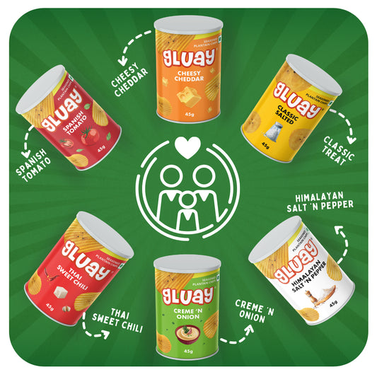 Gluay Family Favourites | 45g x 6 Can Pack